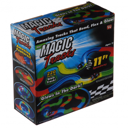 Детский гоночный трек Magic Tracks (Меджик трек) 220 деталей