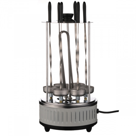 Электрошашлычница Domotec 7782 BBQ WHITE