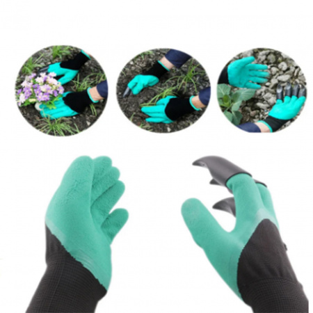 Рукавички з кігтями для саду GARDEN GLOVE
