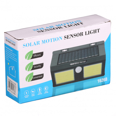 Фонарь с датчиком движения Sensor Light и солнечной батареей (1626A)