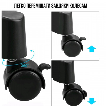 Телескопічна стійка-вішалка для одягу та взуття Double Pole Clothes Horse 340 LR