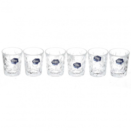 Набір чарок Lang Xu Glass 50 мл 6 шт (4005 LX)