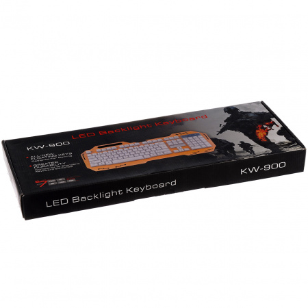 Клавіатура провідна Led Backlight GK-900