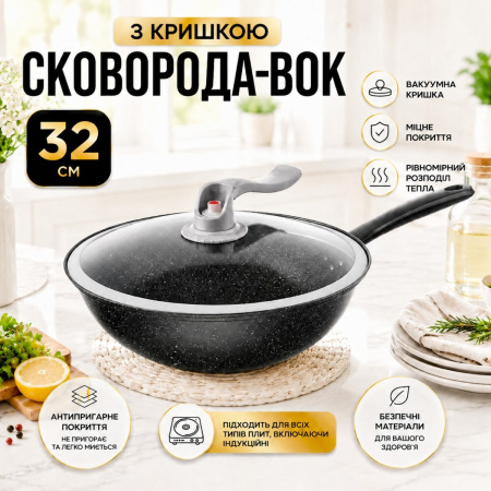 Сковорода вакуумная WOK 32 см 591 PP